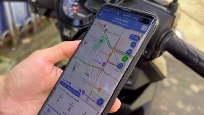 GPS pelacak motor
