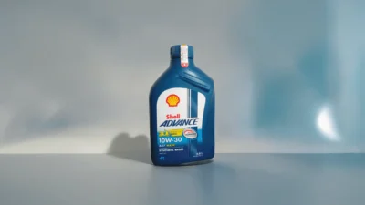 oli Shell motor bebek